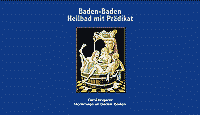 Baden-Baden als Heilbad