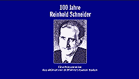 100 Jahre Reinhold Schneider